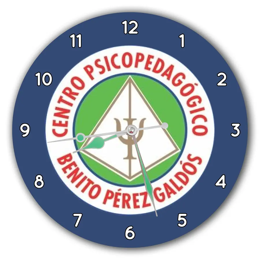 Reloj Benito Pérez Galdós en azul · COL-002