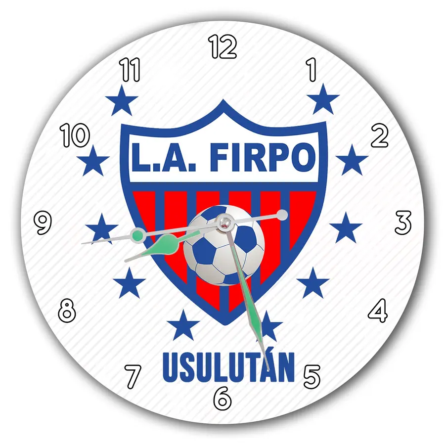 Reloj L. A. Firpo con estrellas · DEP-006