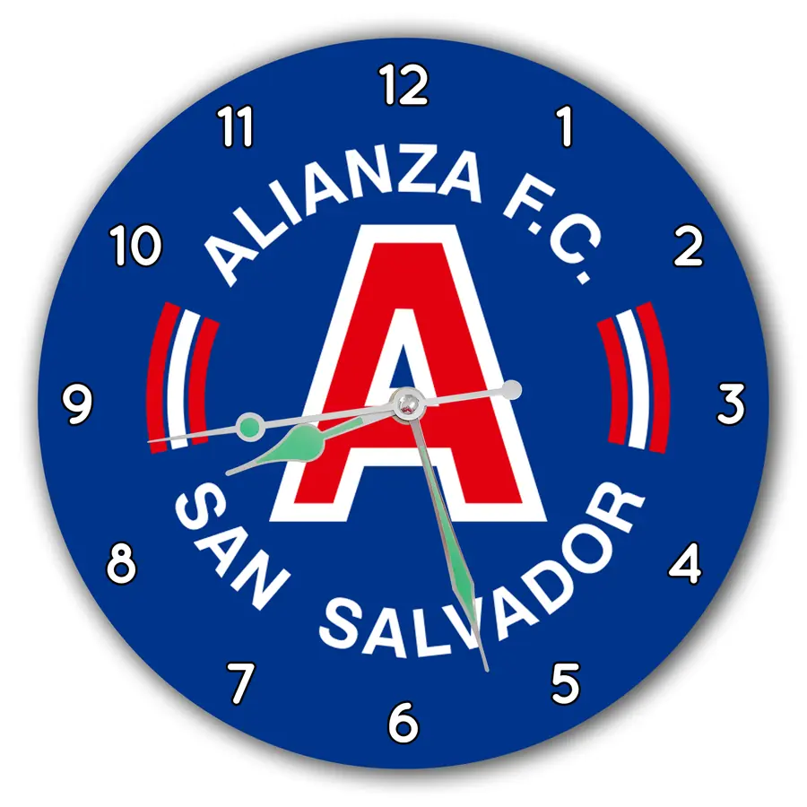 Reloj Alianza sobre azul · DEP-021
