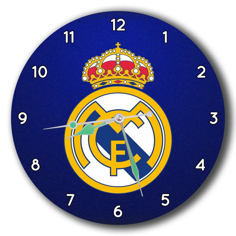 Reloj Real Madrid azul y dorado · DEP-047