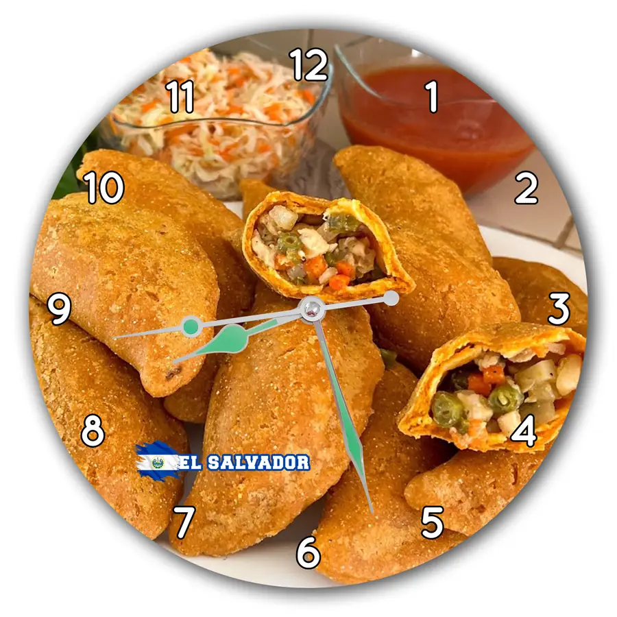 Reloj Pastelitos salvadoreños · ESV-005