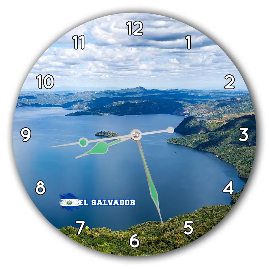 Reloj Lago de Coatepeque panorámico · ESV-030