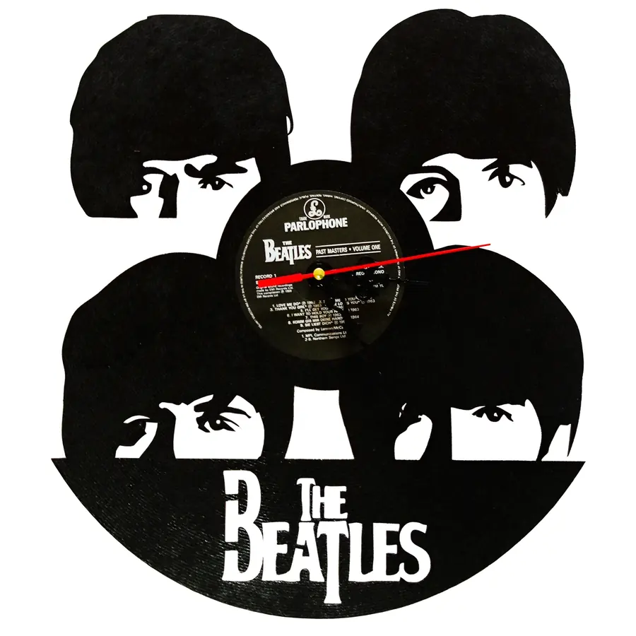 Reloj The Beatles con cuatro rostros calados · MUS-011