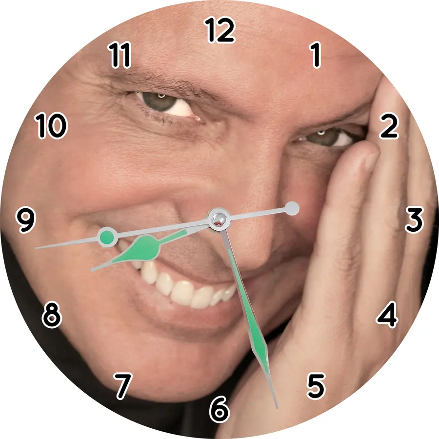 Reloj Luis Miguel sonriendo · MUS-029