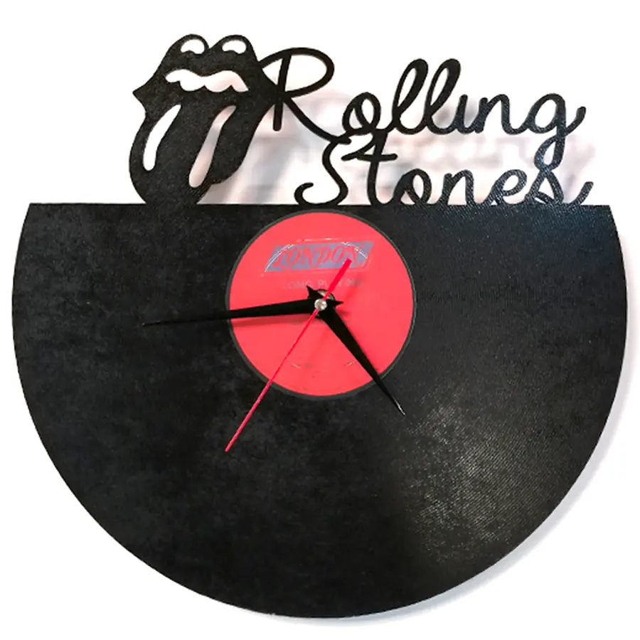 Reloj Rolling Stones con nombre calado · MUS-042