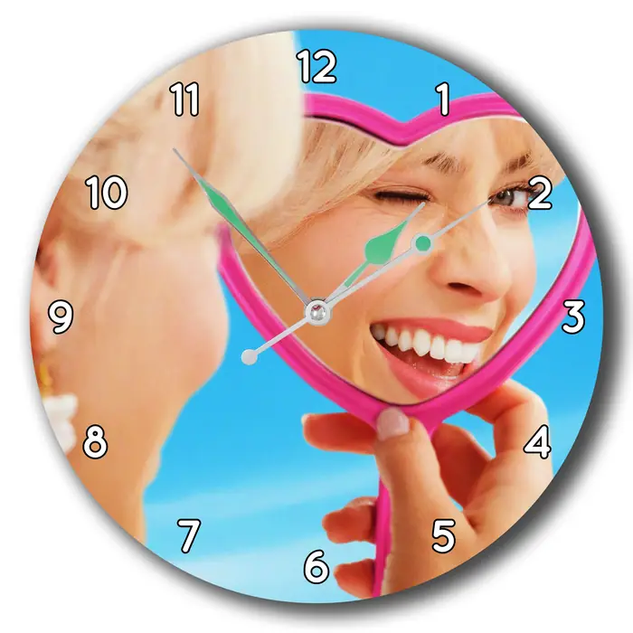 Reloj Barbie con gafas rosas · PEL-004