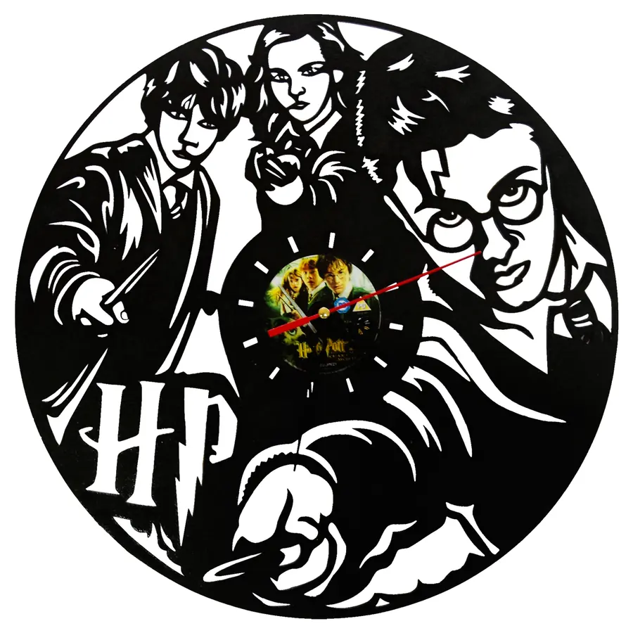 Reloj Harry Potter con personajes calados · PEL-014