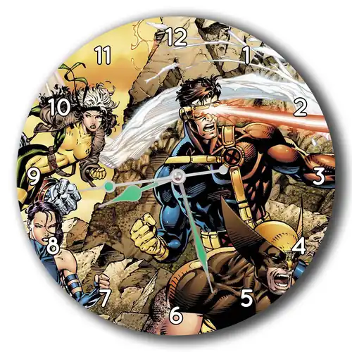 Reloj Wolverine con ilustración de cómic · PEL-047
