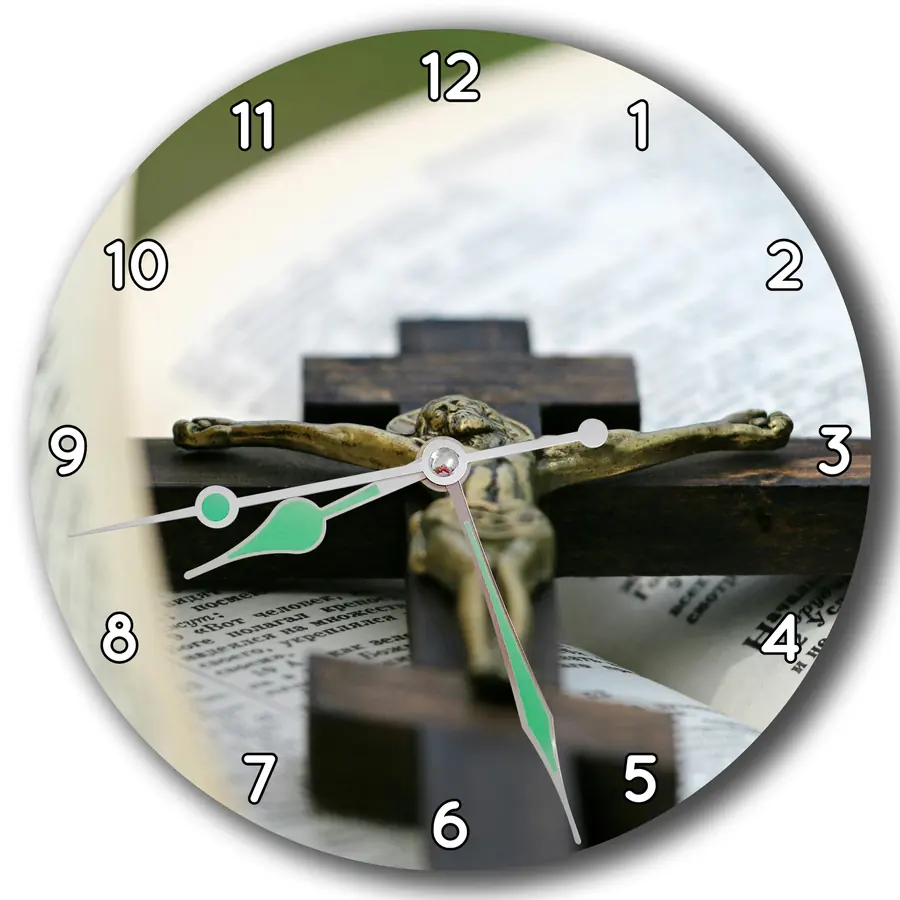 Reloj Crucifijo al aire libre · REL-002