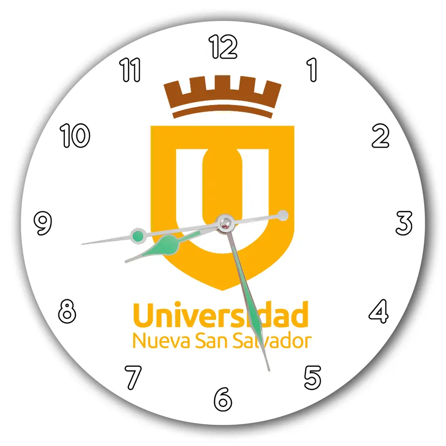 Reloj Universidad Nueva San Salvador · UNI-008